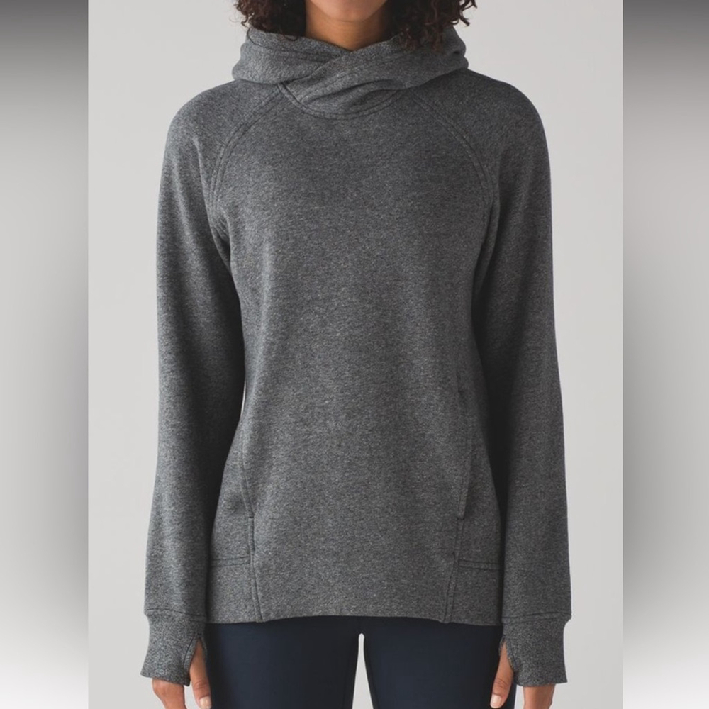 Lululemon Fleece Please Pullover Hoodie Size 4